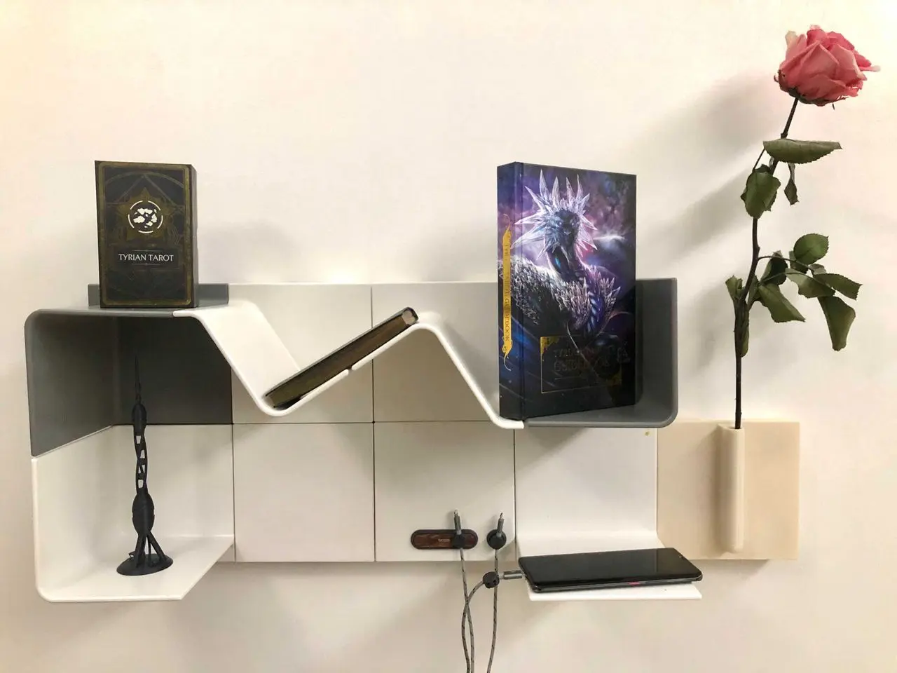 Modular wall shelf — printed by a customer